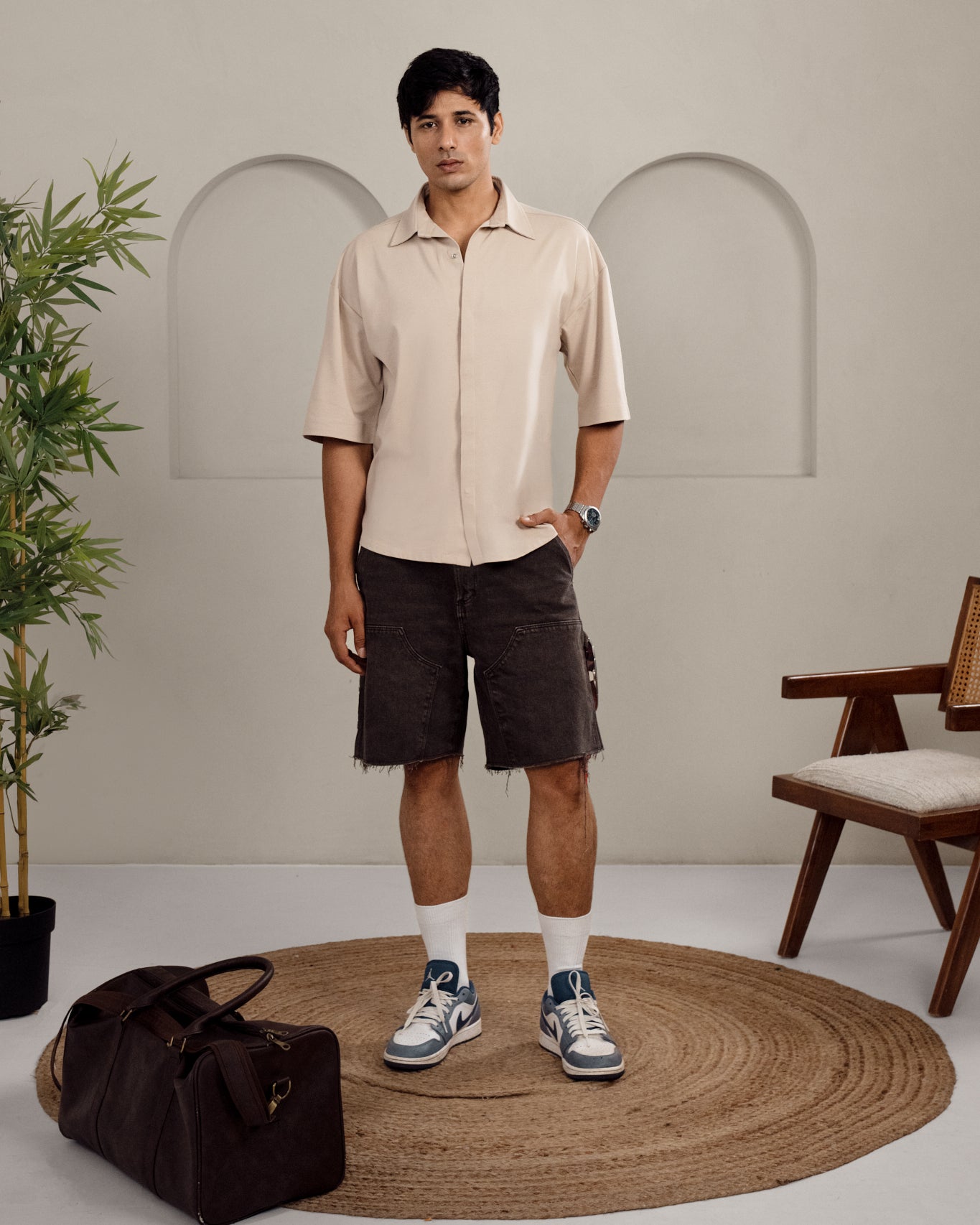 Beige Shirt