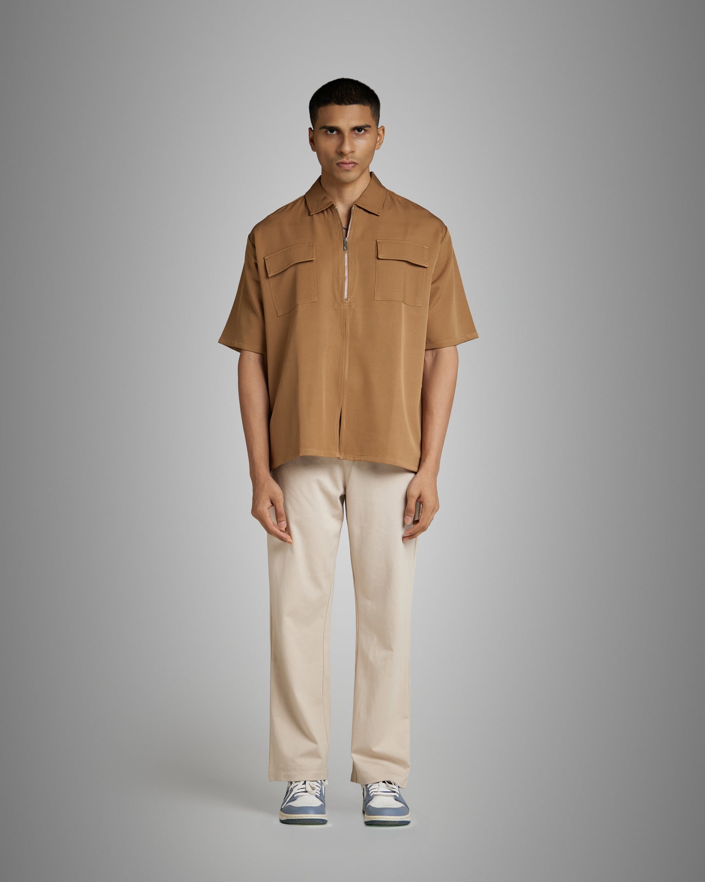 Khaki Double Pocket Shirt