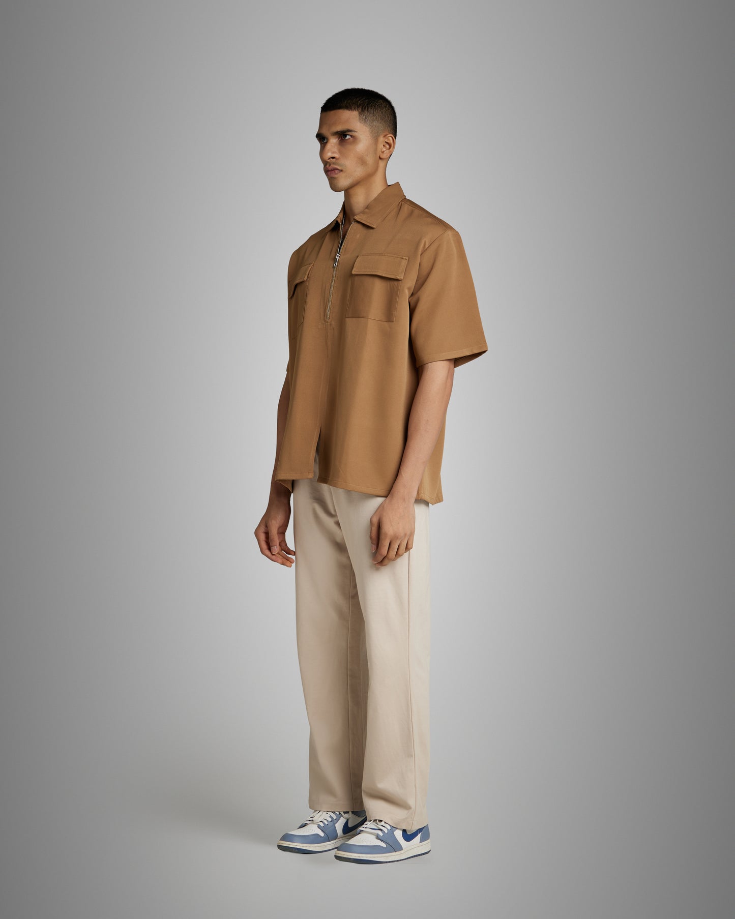 Khaki Double Pocket Shirt