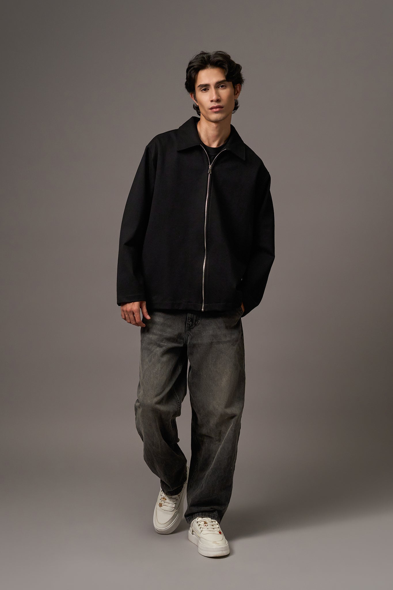 Charcoal Black Jacket