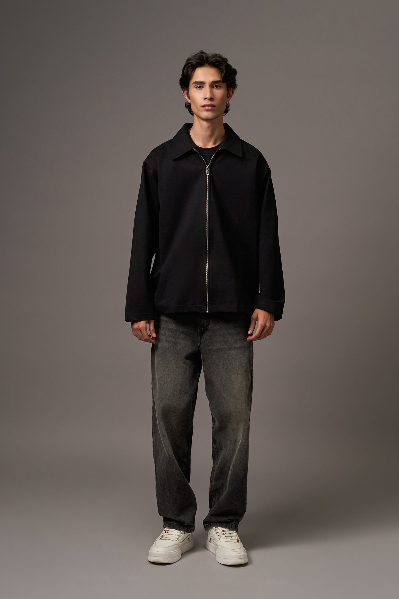 Charcoal Black Jacket