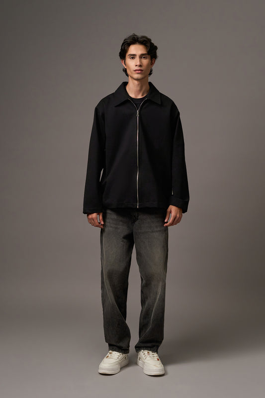 Charcoal Black Jacket