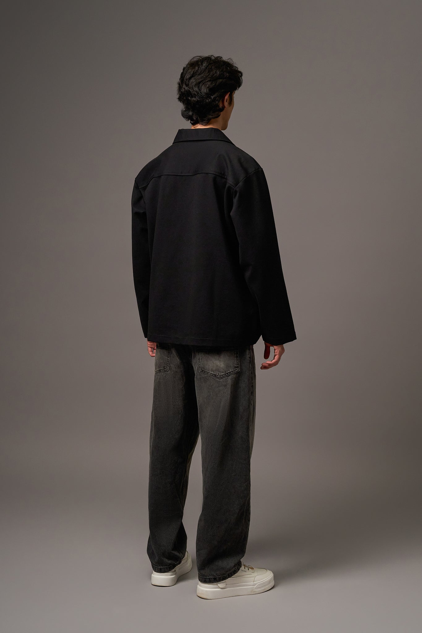 Charcoal Black Jacket