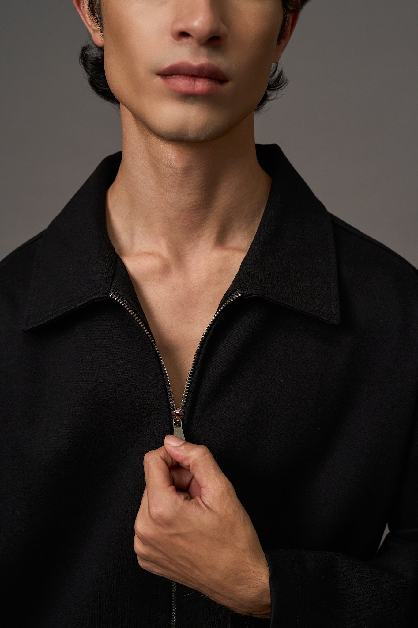 Charcoal Black Jacket