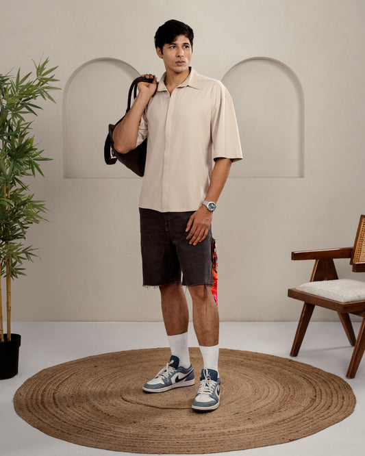 Beige Shirt