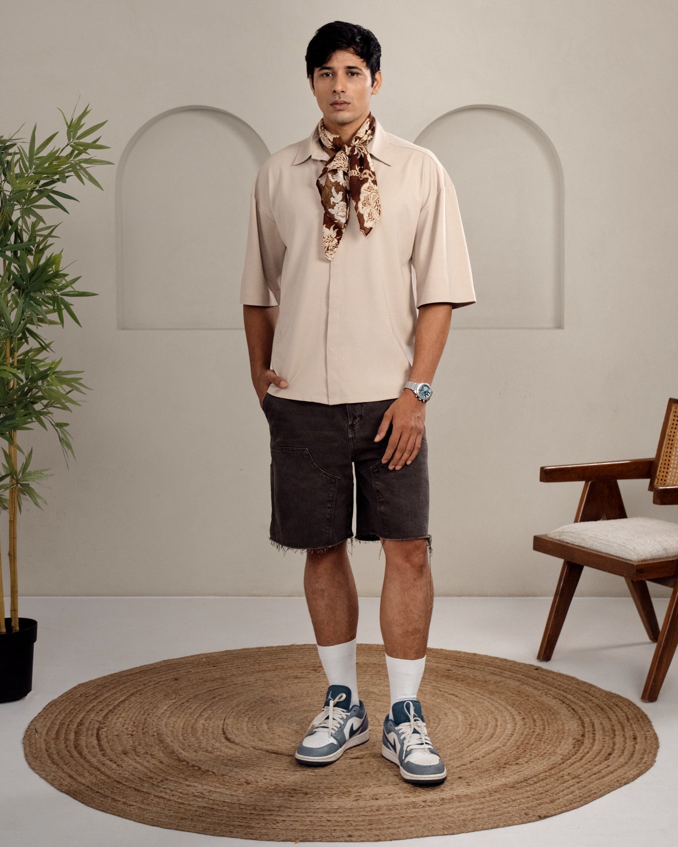 Beige Shirt