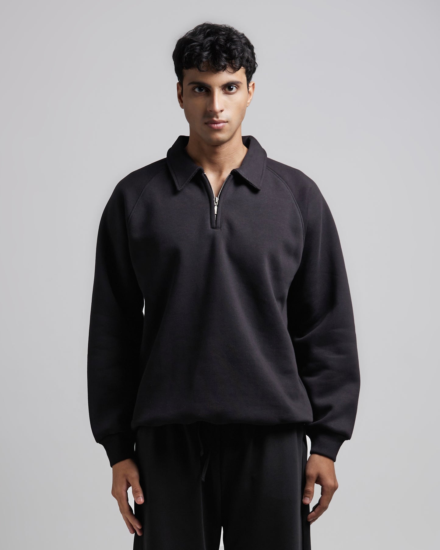 Midnight Eclipse Zip-Up Sweatshirt