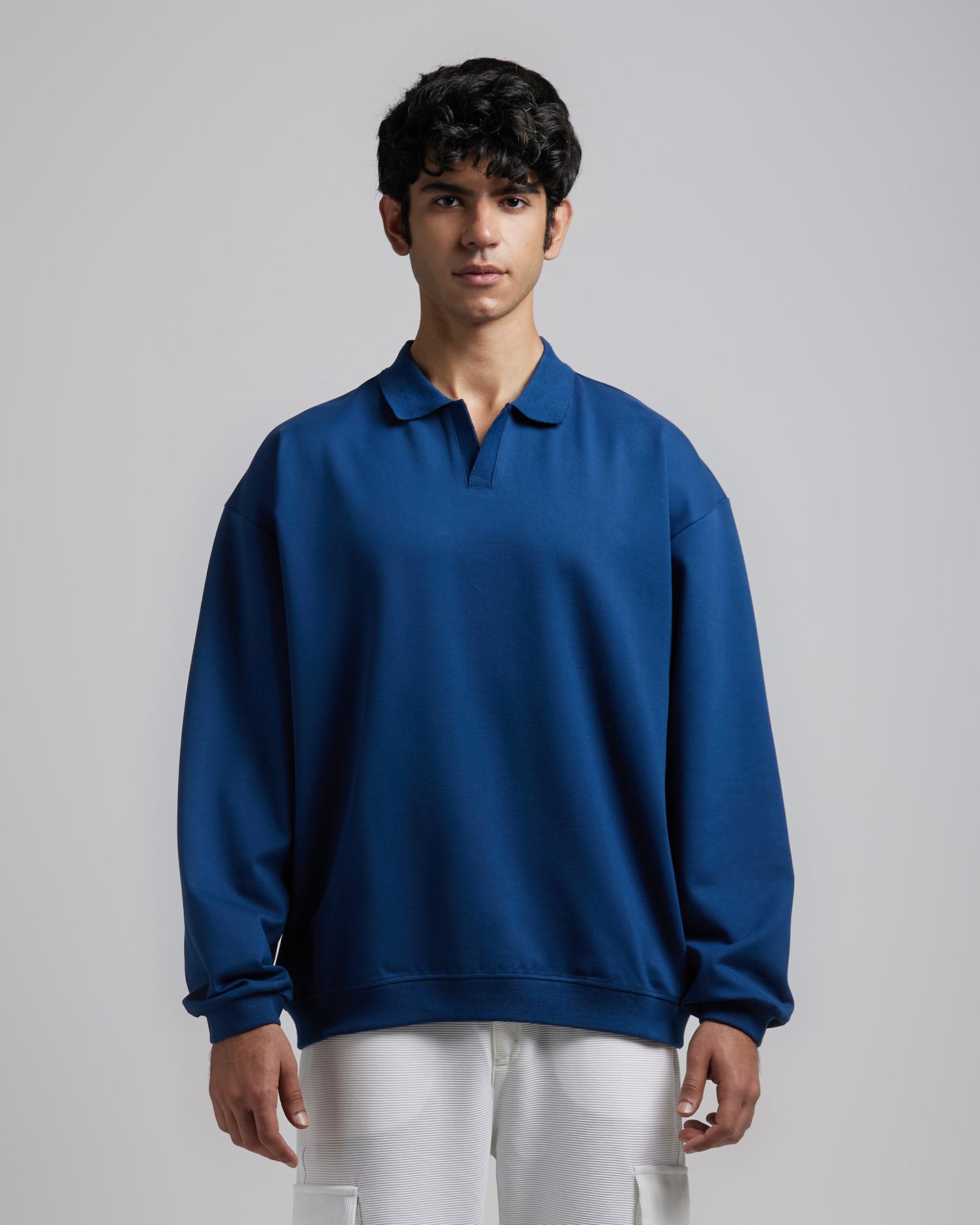 Teal Blue Sweatshirt