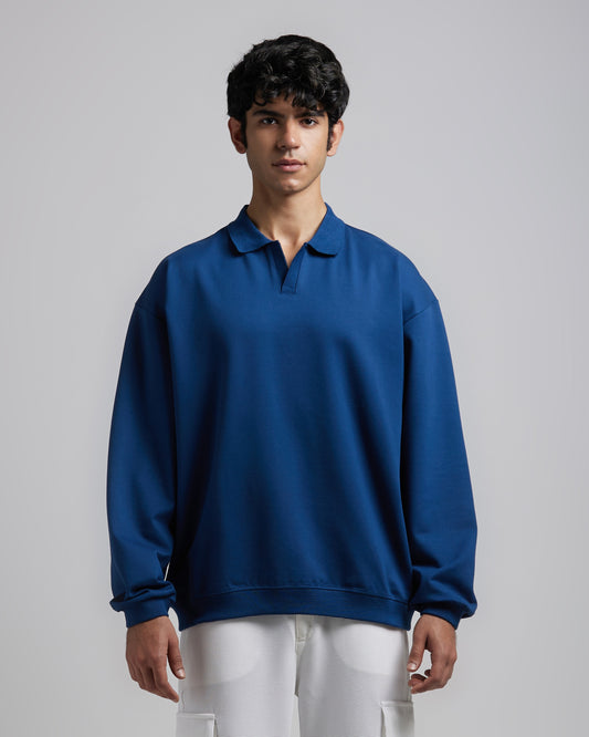 Teal Blue Sweatshirt