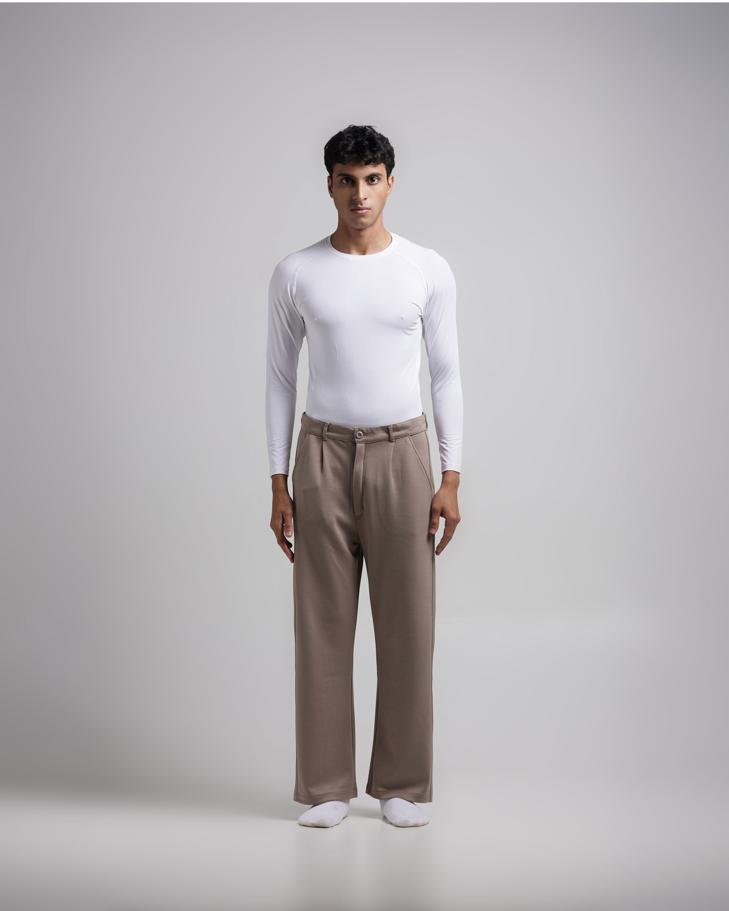 Sand Beige Trouser