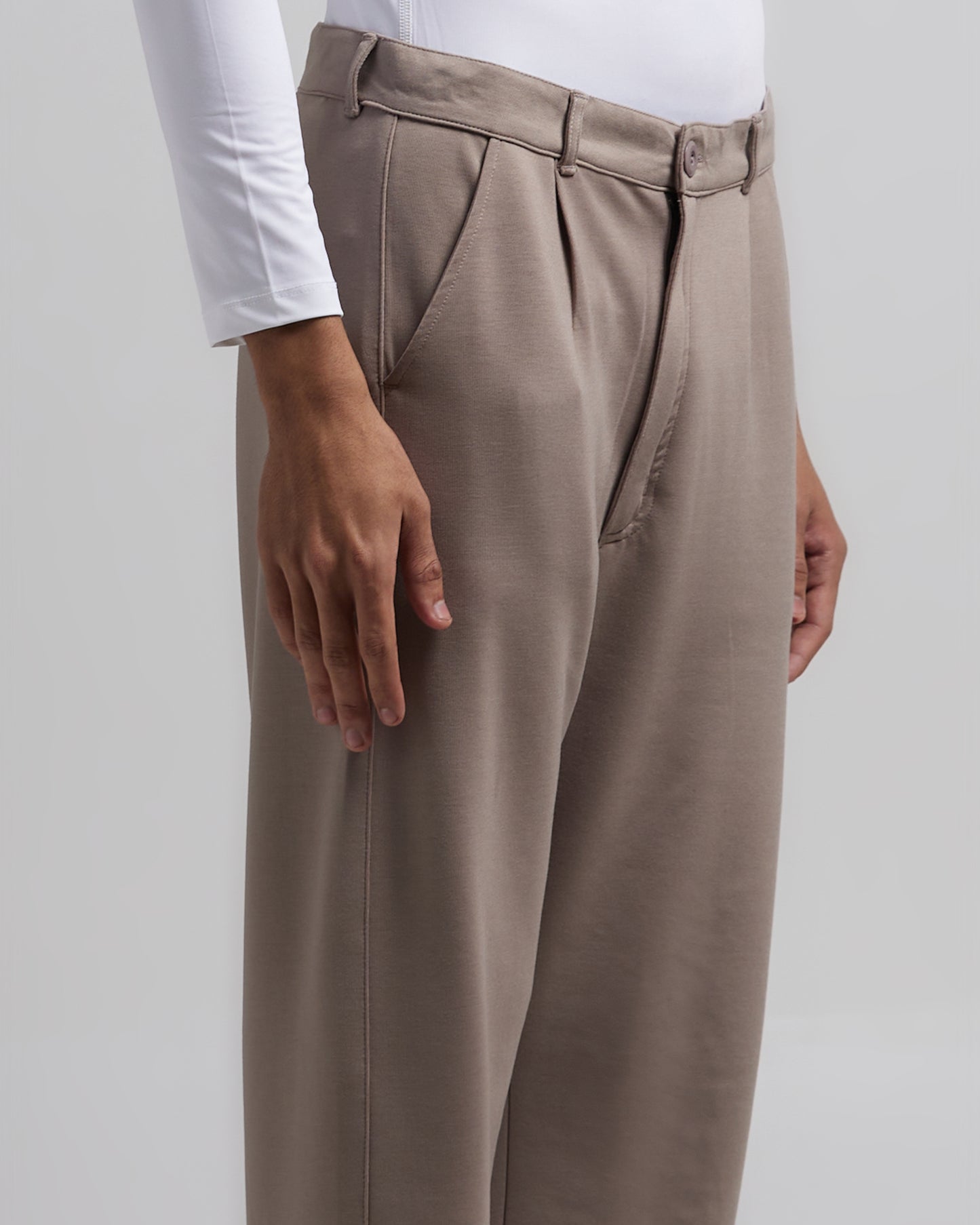 Sand Beige Trouser