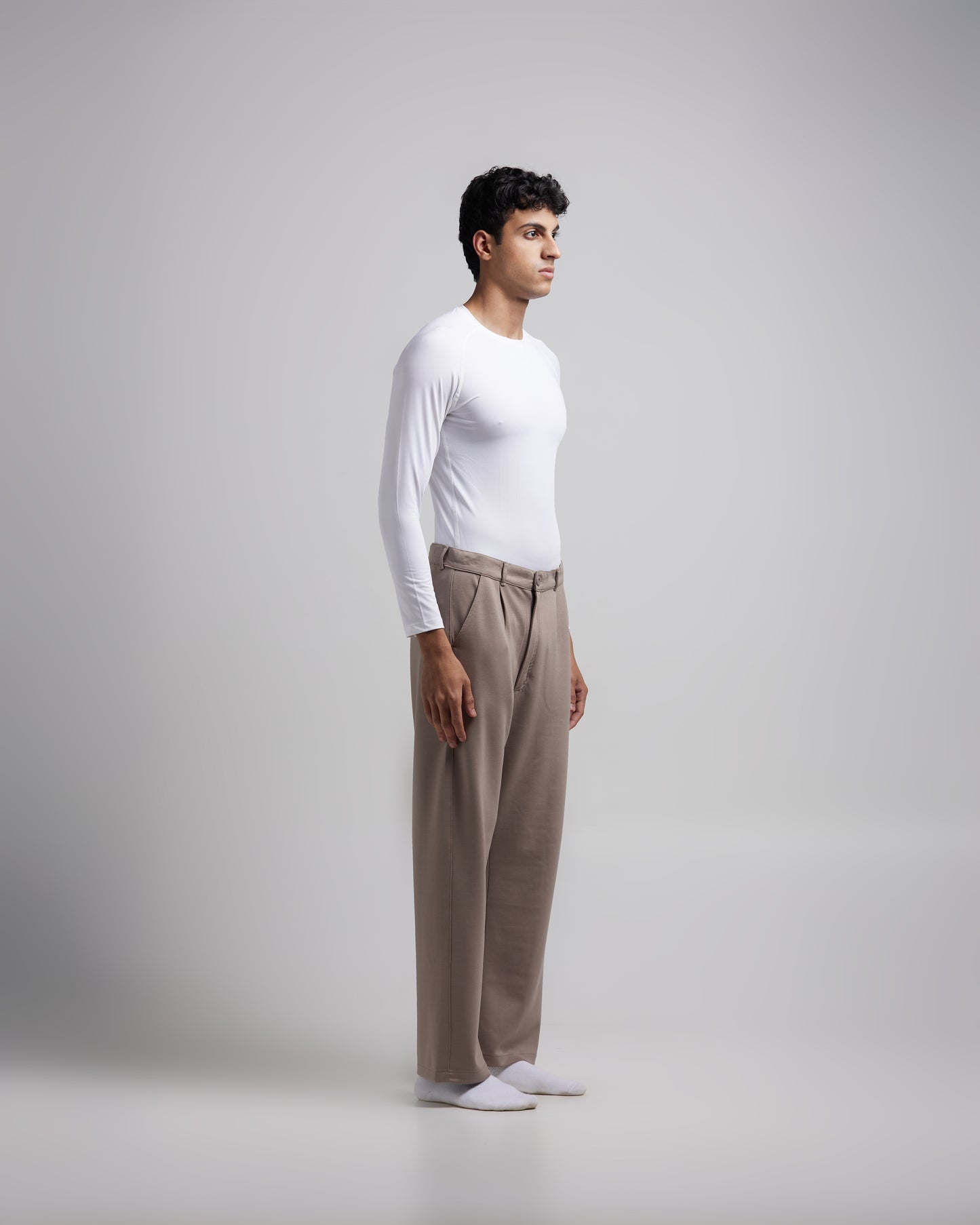 Sand Beige Trouser