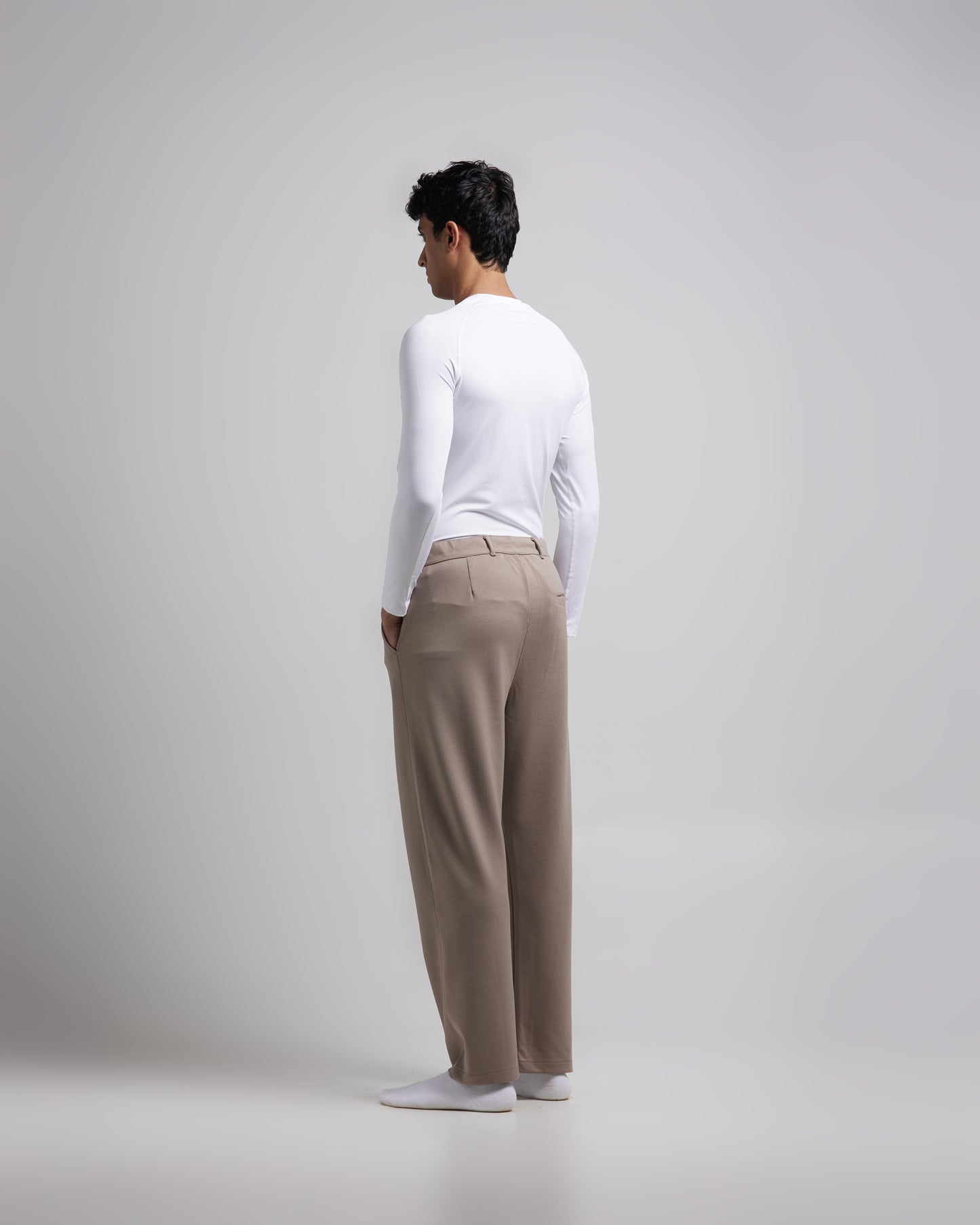 Sand Beige Trouser