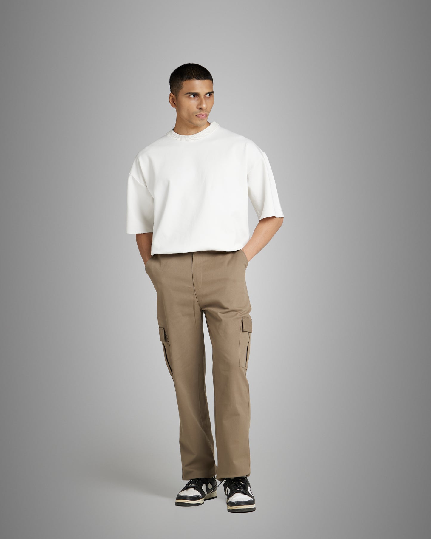 Dark Brown Cargo Pants