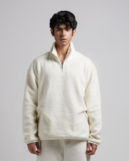 Sherpa Fleece Sweatshirt