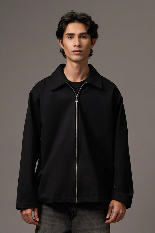 Charcoal Black Jacket