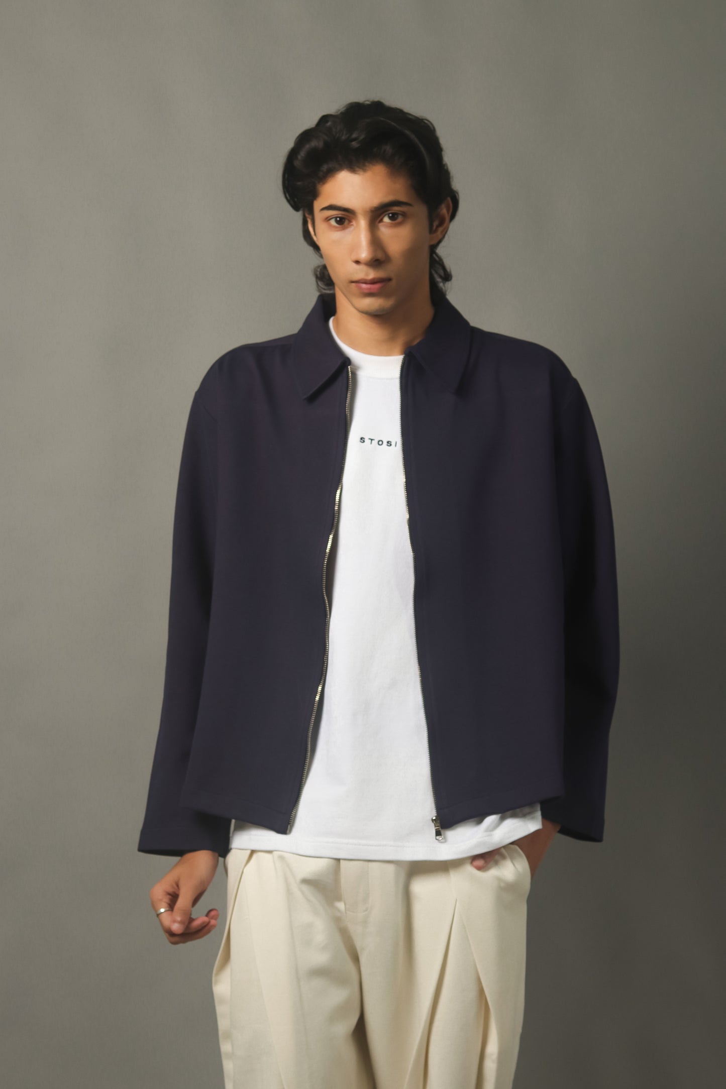 Navy Blue Jacket